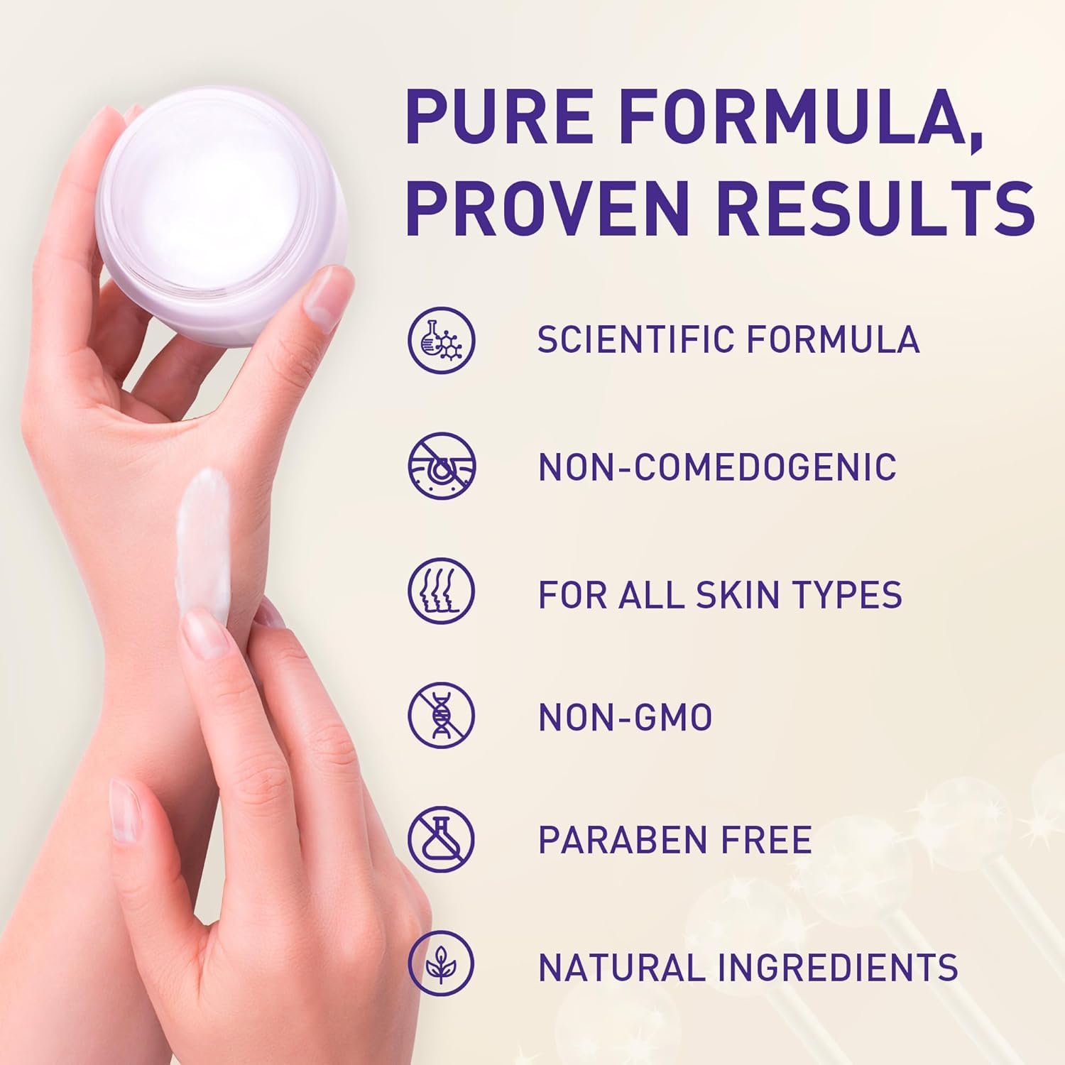 Enaskin Naturals Instant Face Tightener Cream | Quick Lift for Fine Lines