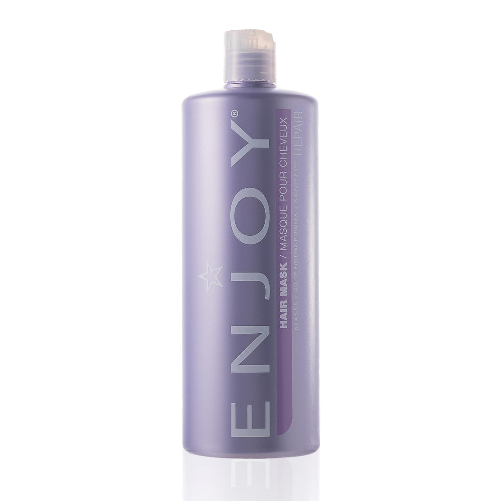 Enjoy Hair Mask Repair & Strengthen – Dry, Unruly Hair Treatment, Color Safe, 33.8 oz