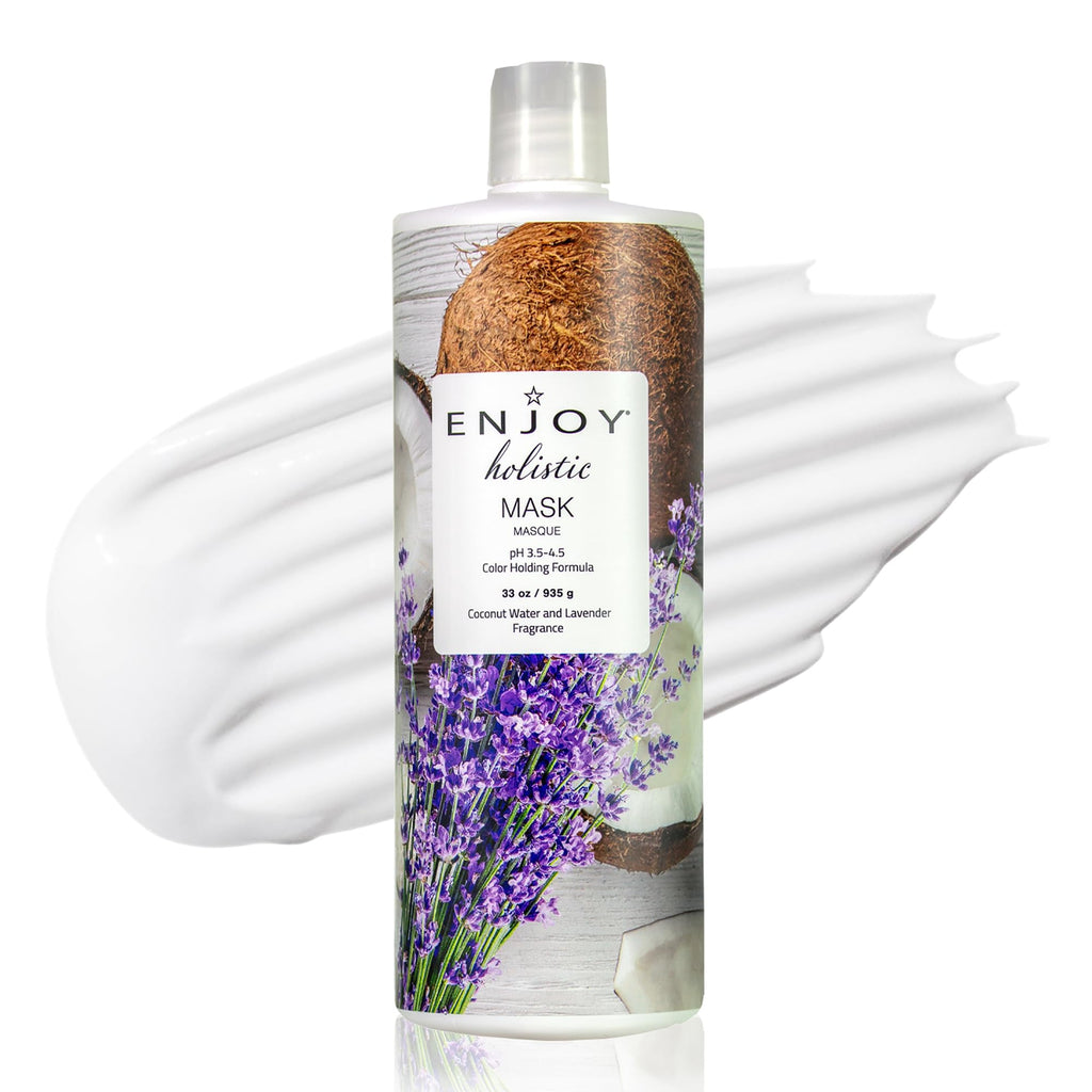 Enjoy Holistic Hair Mask for Damaged Hair — Deep Moisture & Color-Holding, 32 oz | Enjoy Hair Care