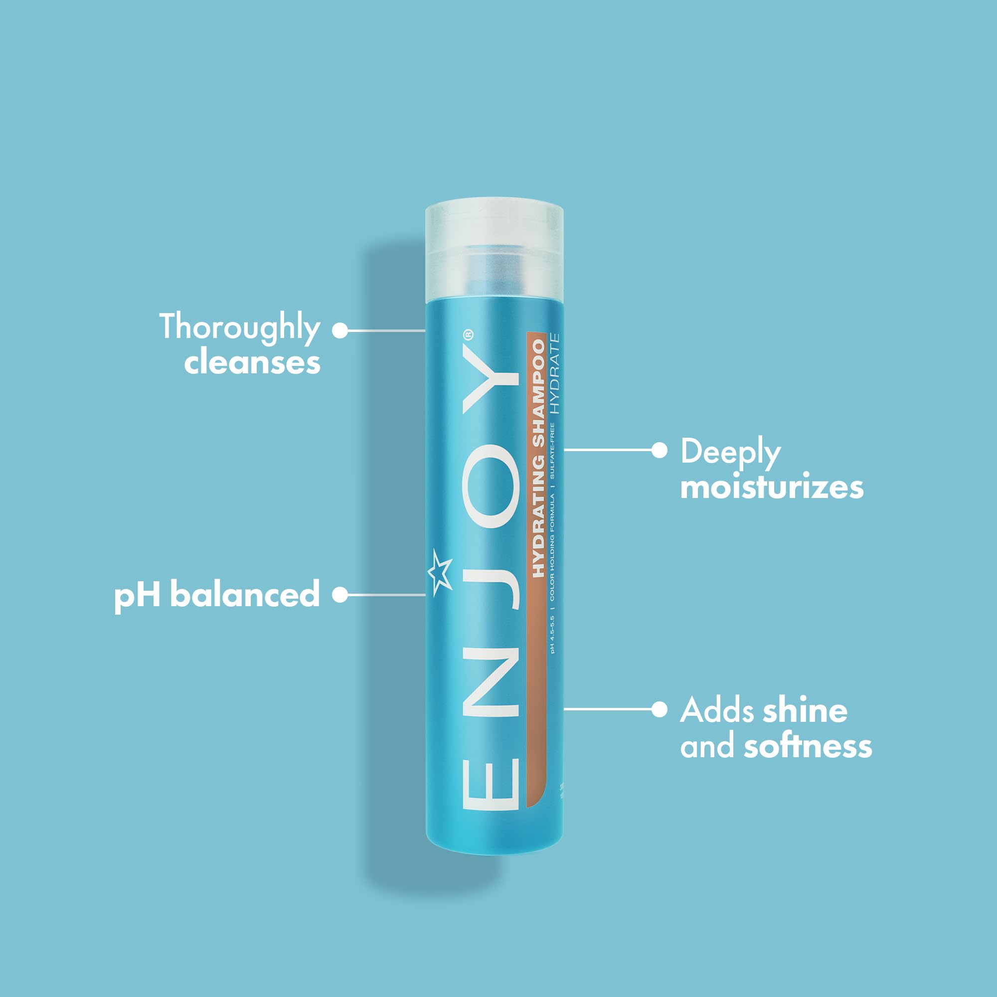 Enjoy Hydrating Shampoo – Gentle, Sulfate-Free & Color Safe (10.1 oz)