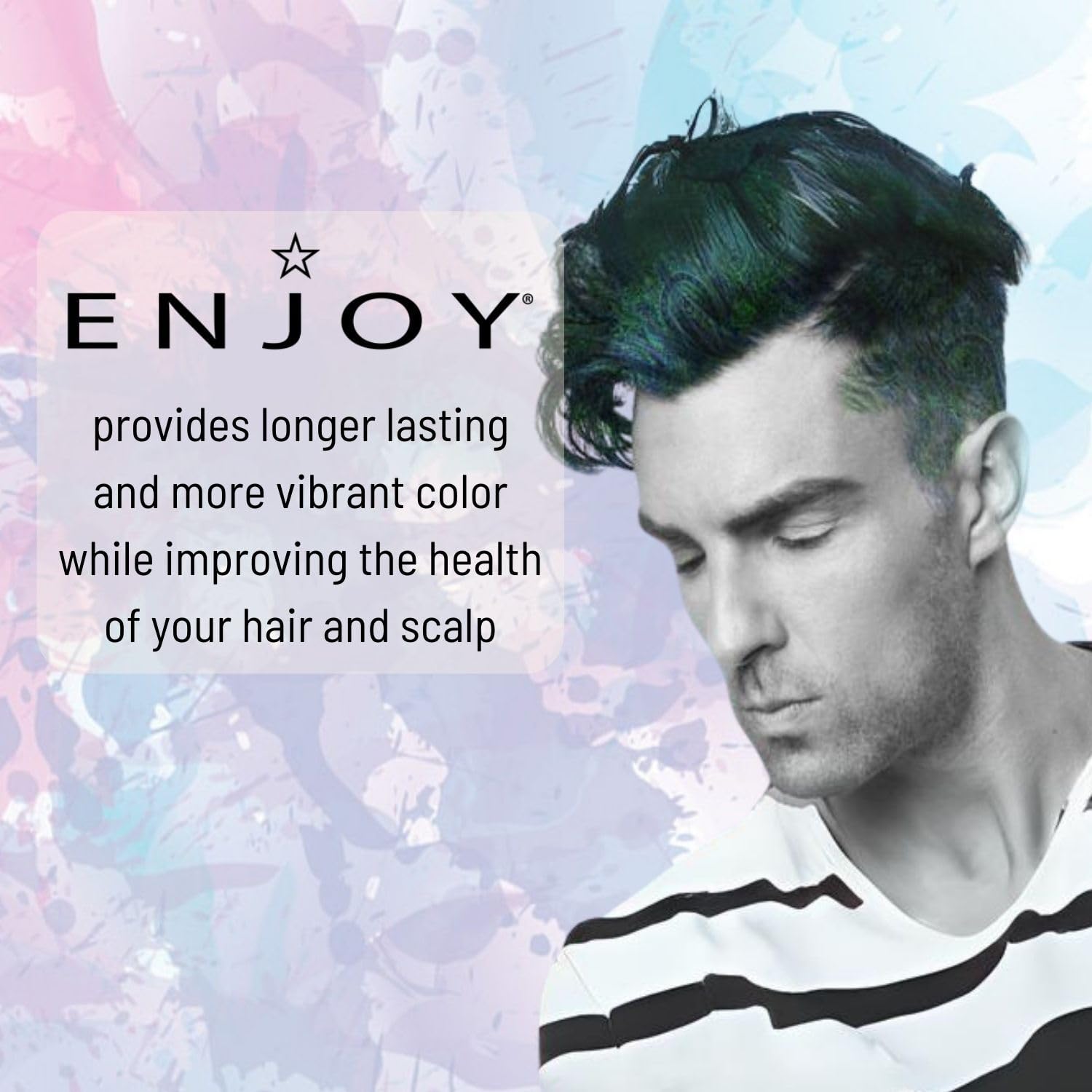 Enjoy Volumizing Elixir – Lightweight Root Lift for Fine Hair | Water-Based Texturizer, Humidity-Resistant Hold (2 oz / 8.8 oz)