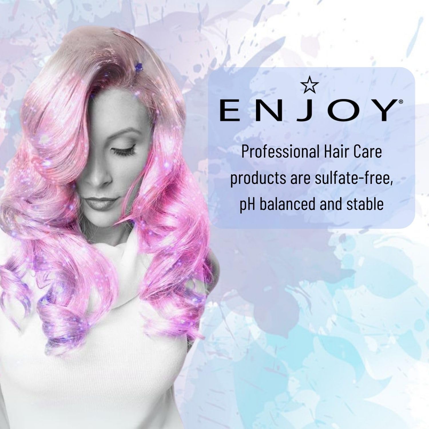 Enjoy Volumizing Elixir – Lightweight Root Lift for Fine Hair | Water-Based Texturizer, Humidity-Resistant Hold (2 oz / 8.8 oz)