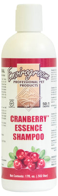 Envirogroom Cranberry Essence Shampoo 17 oz – Deep Clean, Gentle Coat Care