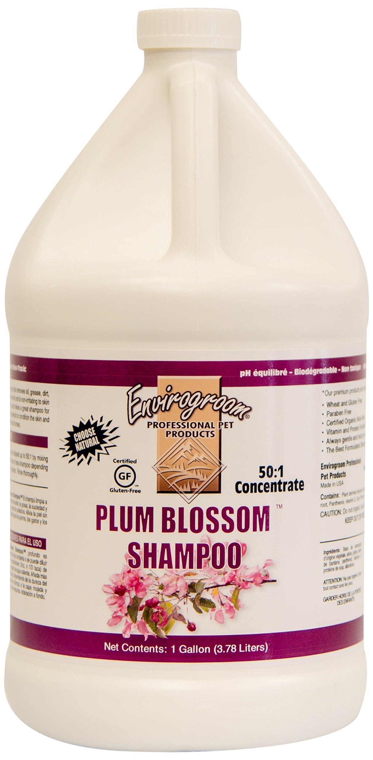 Envirogroom Plum Blossom Shampoo | Deep Clean, Gentle Formula for Pets