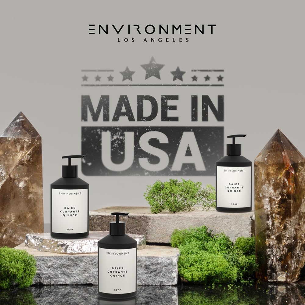 ENVIRONMENT Hand Soap – 5-Star Resort Inspired Damask Rose, Vetiver & Guaiac Wood, 300ml