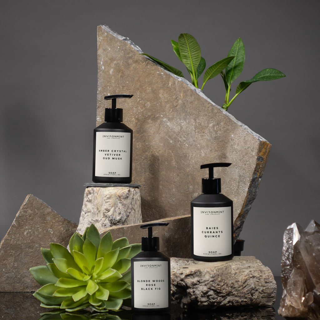 ENVIRONMENT Hand Soap – 5-Star Resort Inspired Damask Rose, Vetiver & Guaiac Wood, 300ml