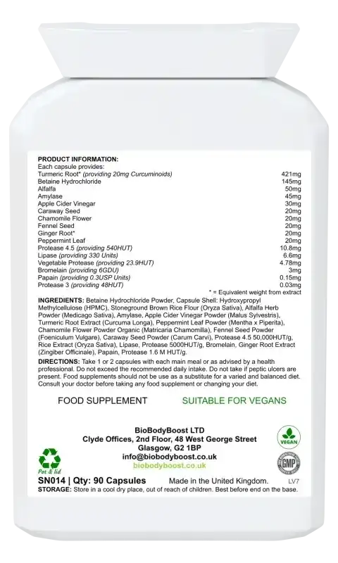 EnzymeXtreme Plant Digestive Enzymes | Gut Health UK
