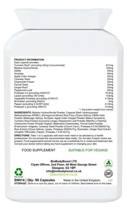 EnzymeXtreme Plant Digestive Enzymes | Gut Health UK