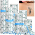 Eorbow 6-Size Waterproof Adhesive Bandage – Transparent Film Dressing for Tattoo Aftercare