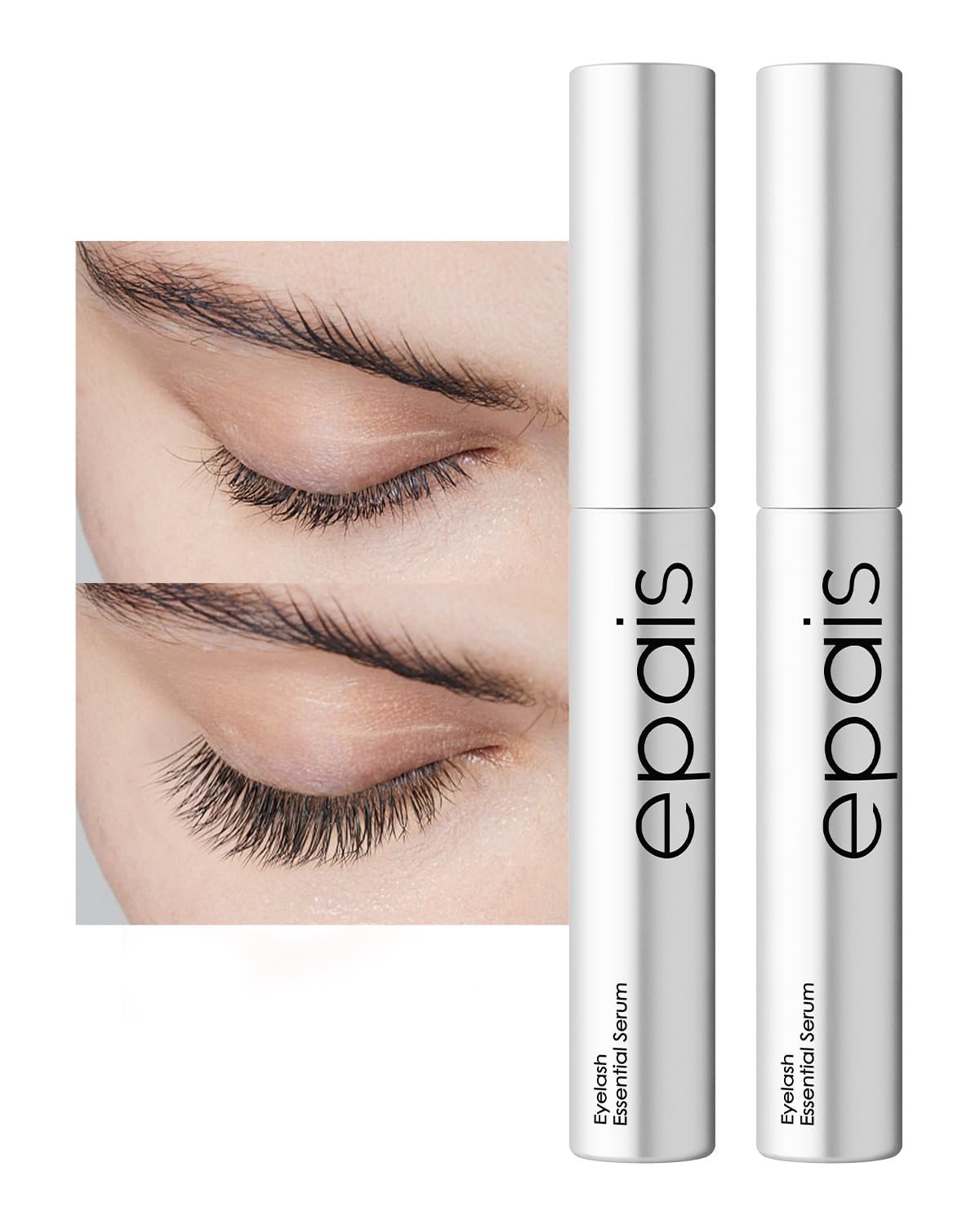 EPAIS Essential Eyelash Growth Serum (Pack of 2) – 15ml Each | Safe, Nourishing Lash Care