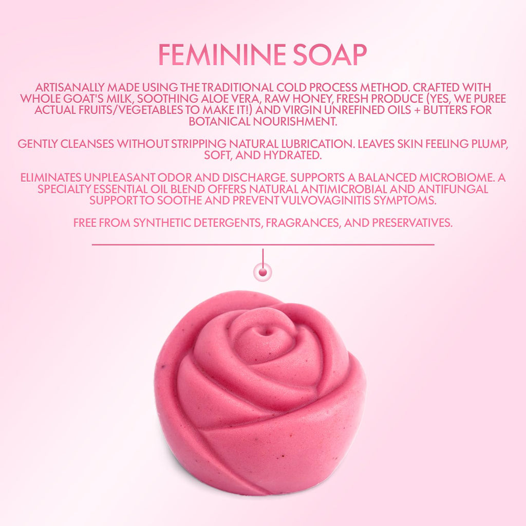 ÉPANOUIE Epanouie Skin | Pretty Kitty Intimate Care – Premium Botanical Feminine Hygiene Soap