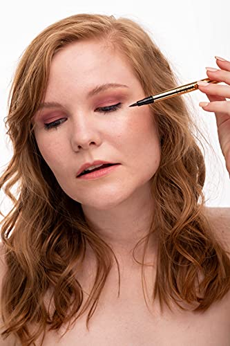 EPILYNX Liquid Eyeliner – Hypoallergenic & Waterproof Brown, 2mL, Fine Brush Tip