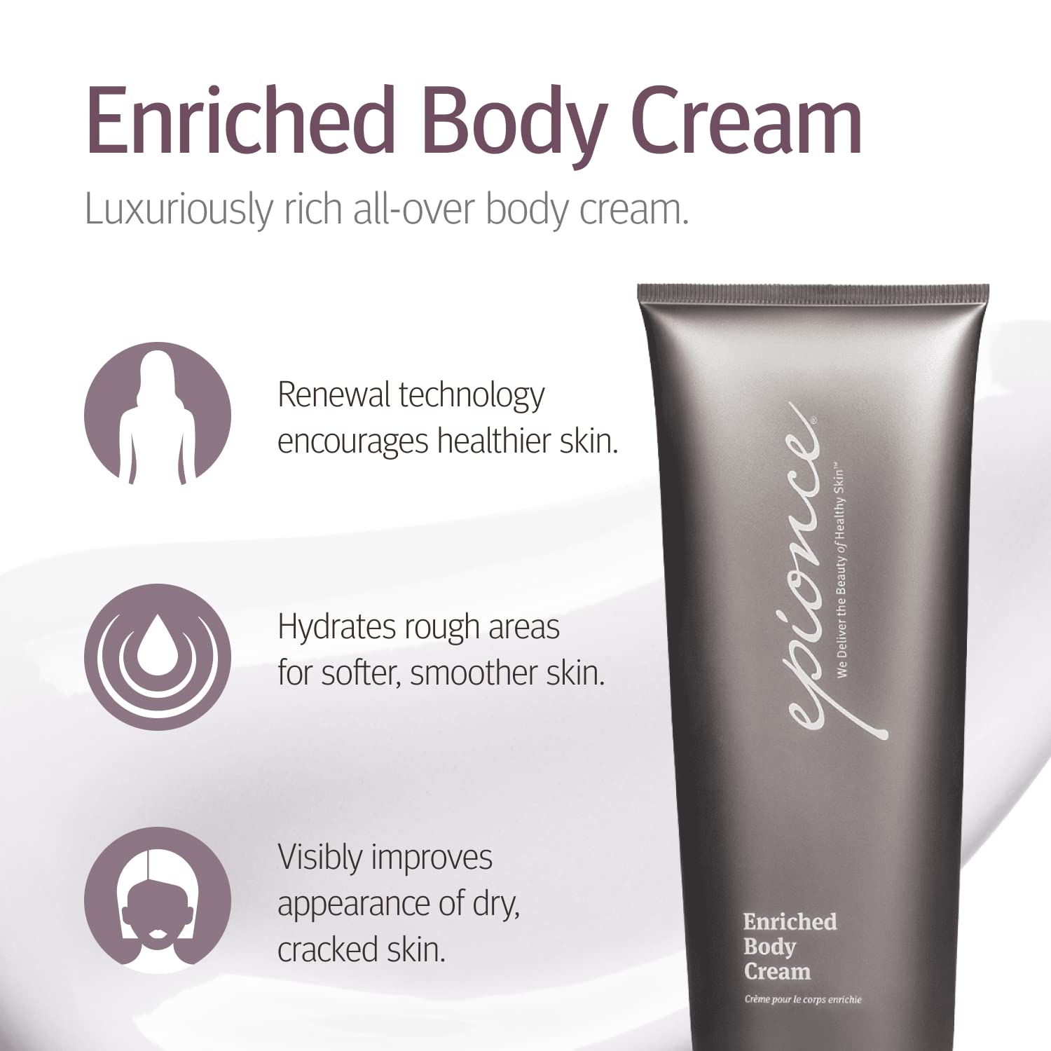 Epionce Enriched Body Cream – Hydrating Rich Body Butter for Dry Skin
