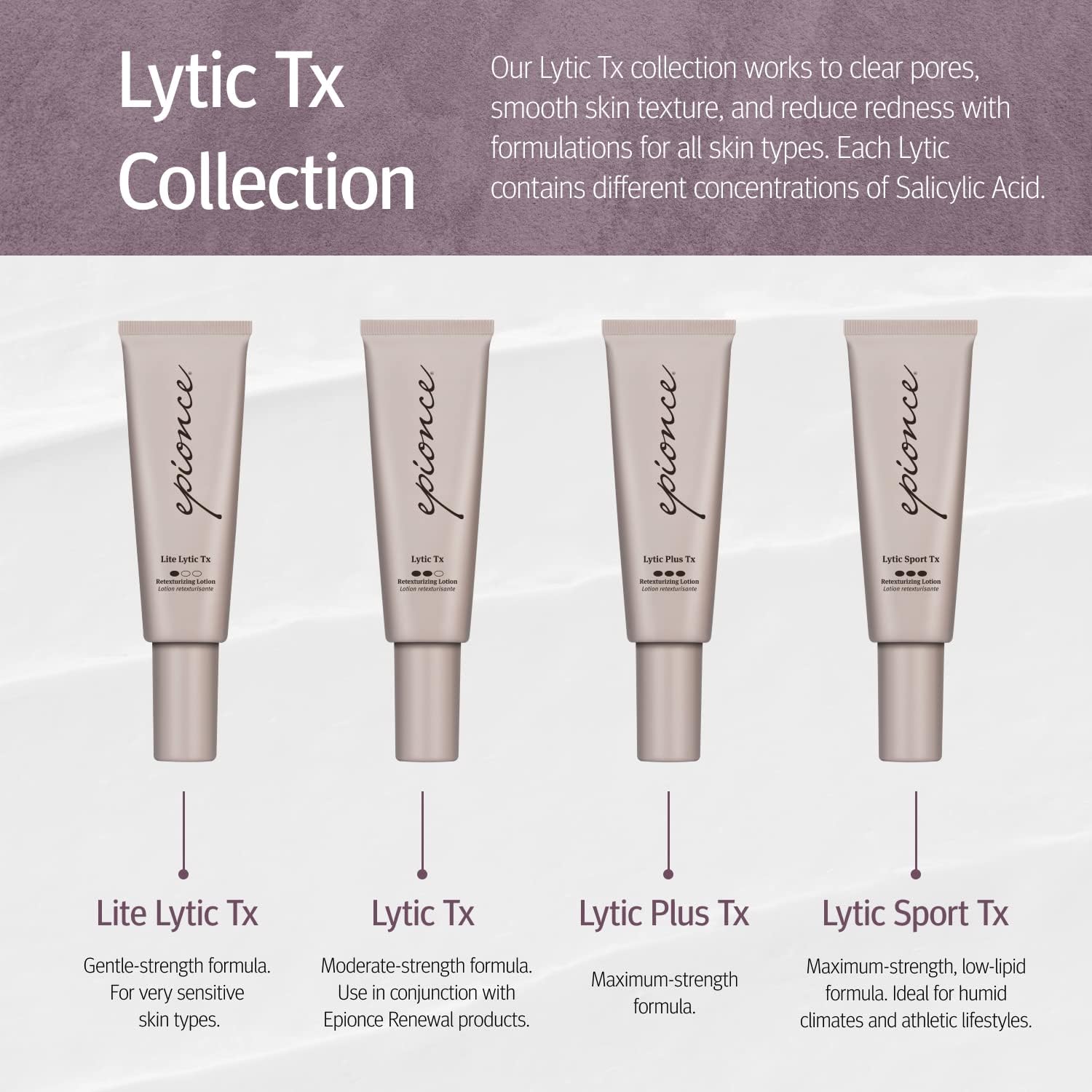 Epionce Lytic Tx - Gentle Acne-Prone Skin Care with Salicylic & Azelaic Acids