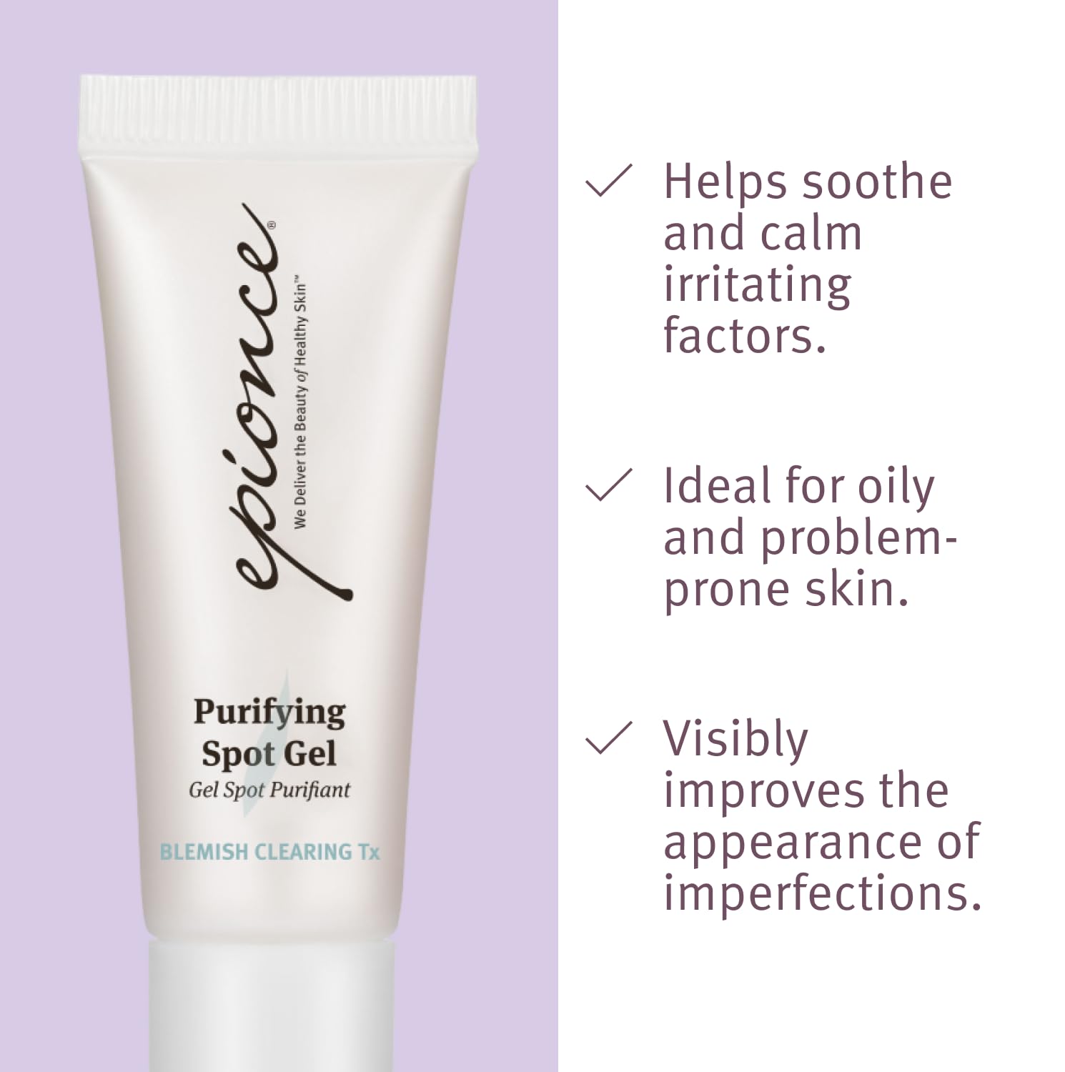 Epionce Blemish-Clearing Purifying Spot Gel | Fast-Acting Acne & Pore-Clearing for Face & Body