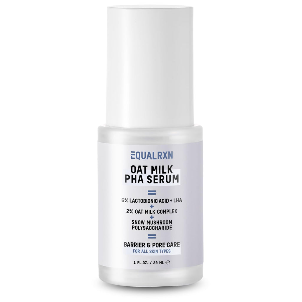 EqualRXN Oat Milk PHA Serum — Gentle Hydrating Exfoliant for Sensitive Skin