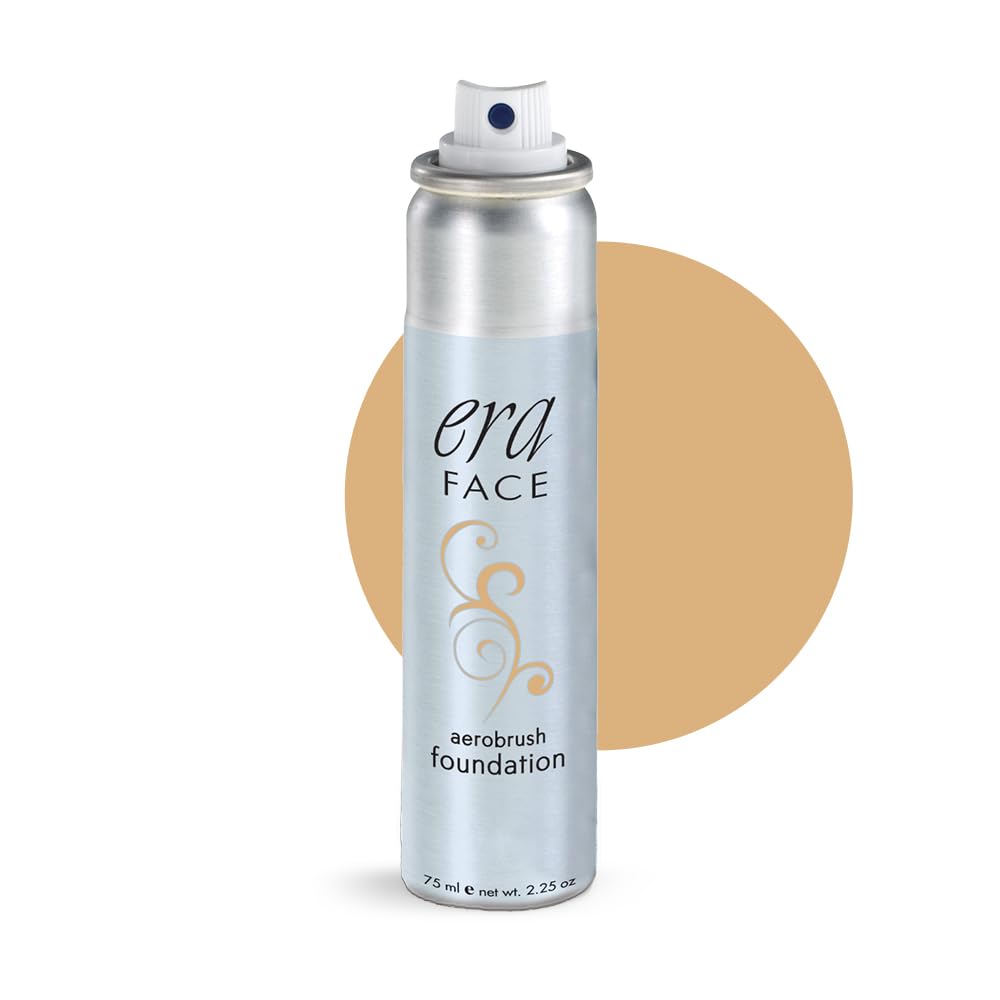 ERA Face Spray Makeup (R6 Ginger, 2.25 oz) – Airbrush Foundation by ERA Beauty
