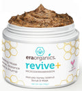 Era Organics Manuka Honey Exfoliating Face Scrub – Gentle Microdermabrasion for Softer, Balanced Skin | 4oz