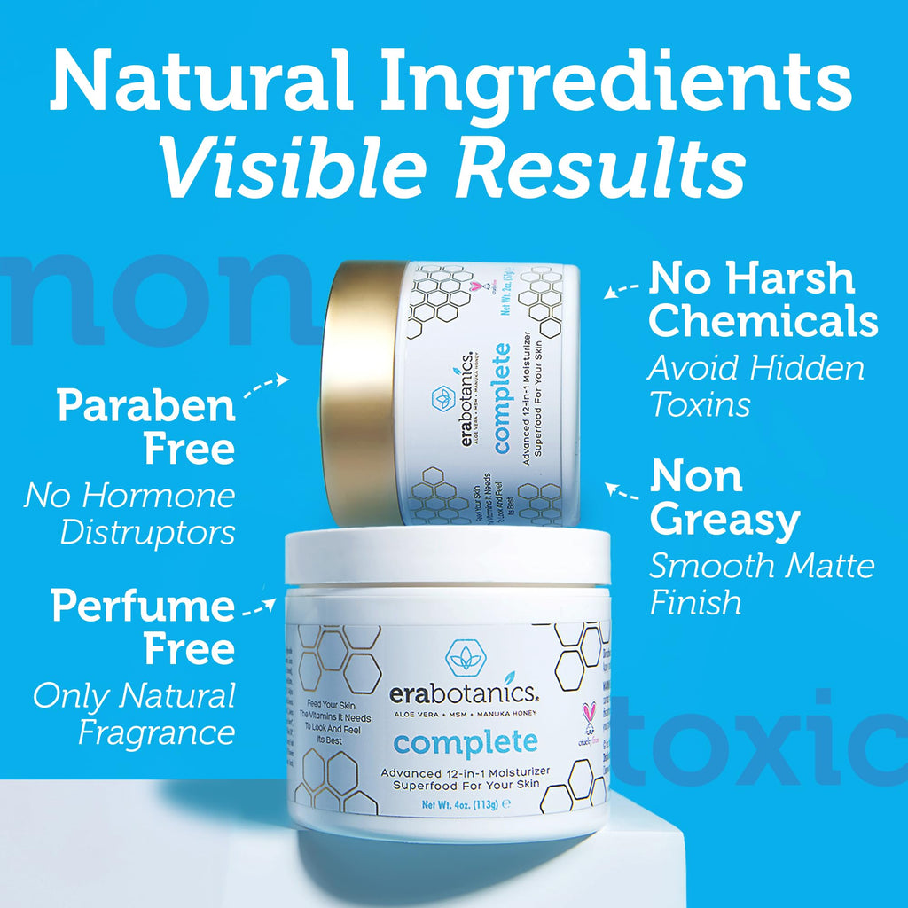 Era Organics Manuka Honey Face Cream – 24-in-1 Nourishing Daily Moisturizer