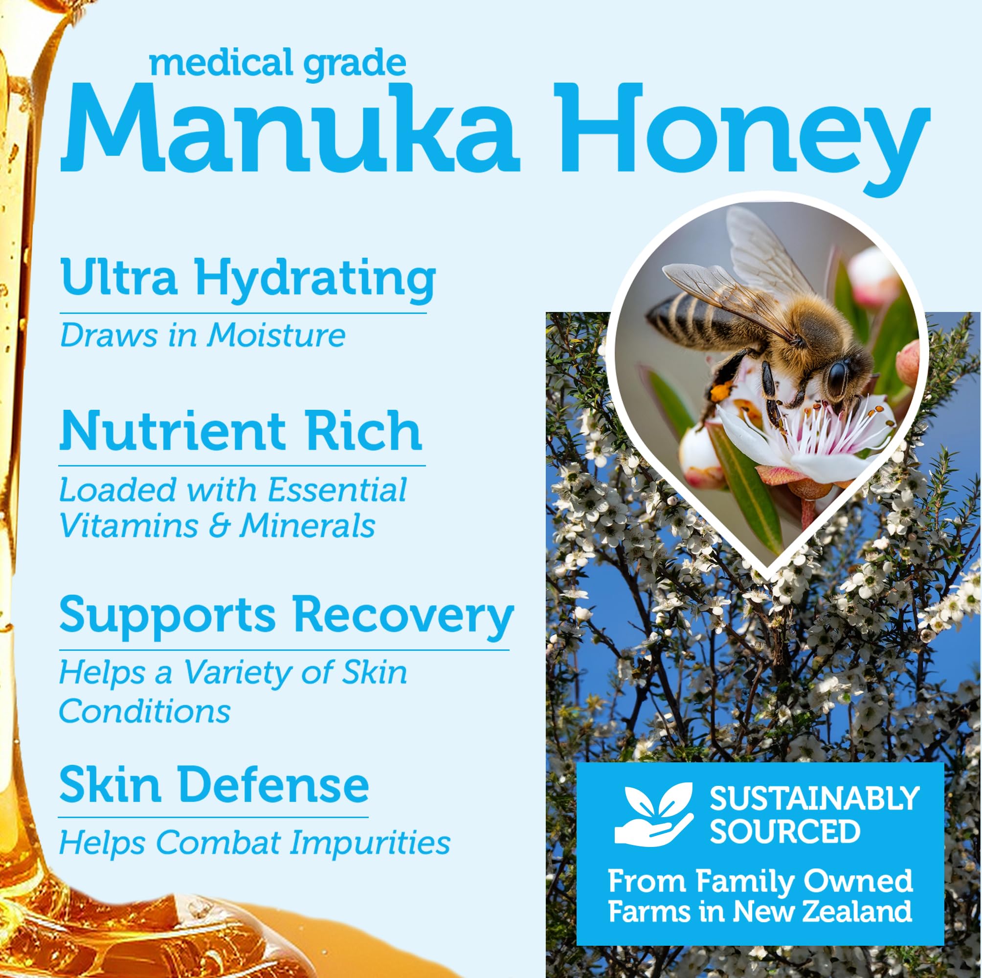 Era Organics Manuka Honey Face Cream – 24-in-1 Nourishing Daily Moisturizer