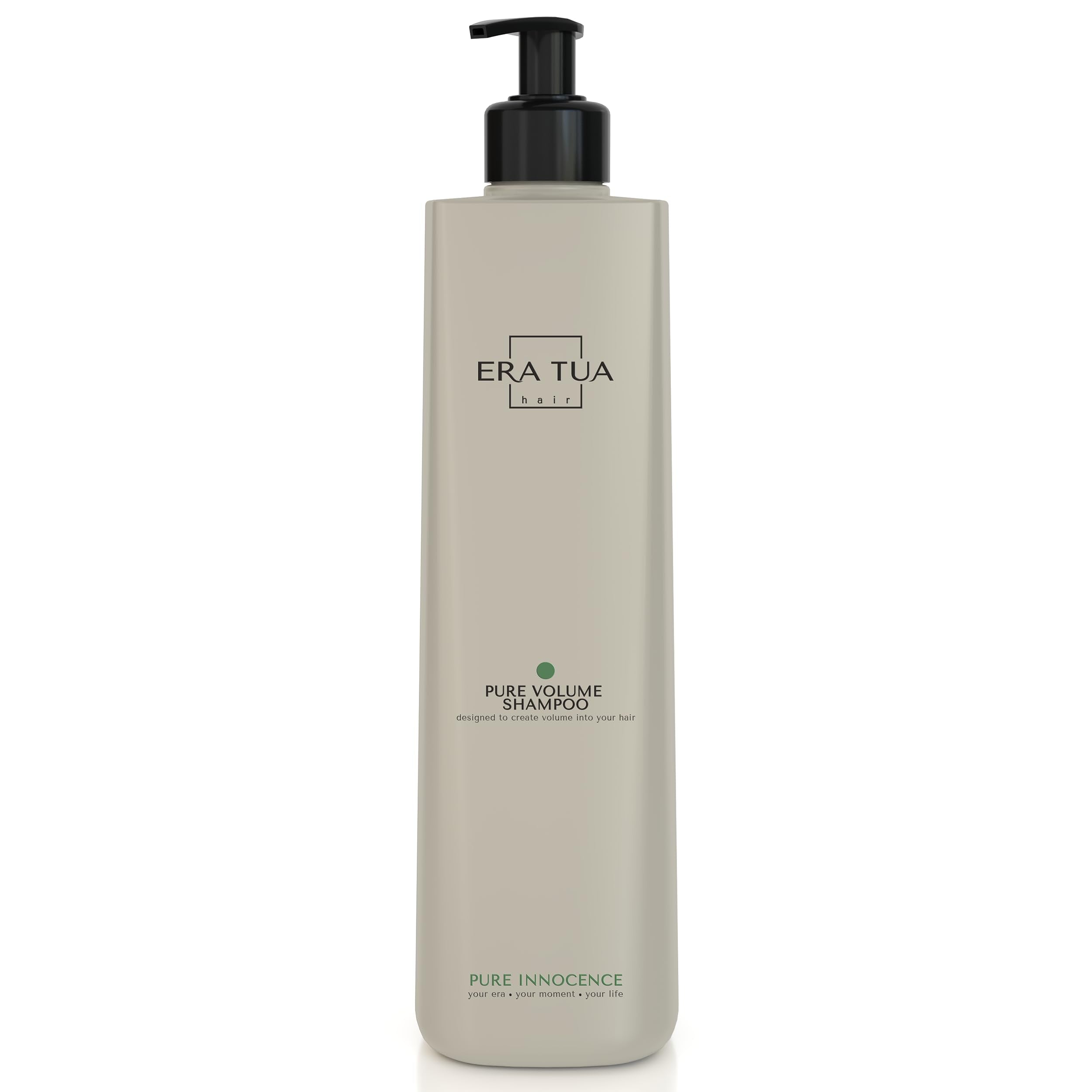 ERA TUA Pure Innocence Volume Shampoo – Dutch Made, Sulfate-Free 750ml, Volume-Boosting Moisturizing Shampoo for All Hair Types