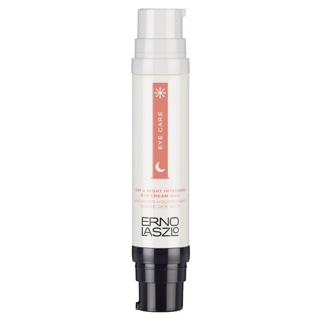 Erno Laszlo Day & Night Intensive Eye Cream Duo | Mature Skin Anti-Wrinkle Care | 2 x 0.27 Fl Oz