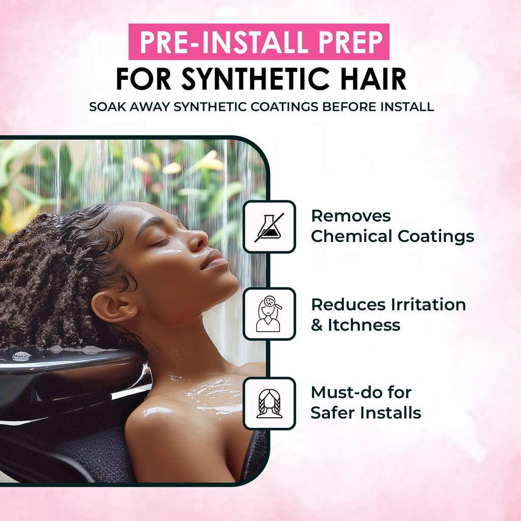 Esha Braid N Slay Detox Powder – Scalp Cleanser for Braids, Locs & Twists (Unscented, 907g)