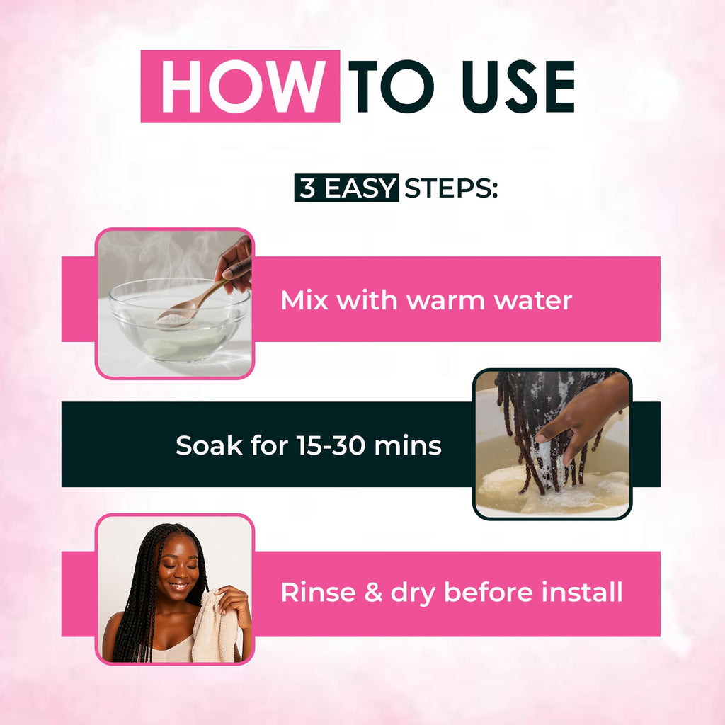 Esha Braid N Slay Detox Powder – Scalp Cleanser for Braids, Locs & Twists (907g, Grapefruit)