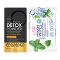 Esha Detox Kit – Hair & Scalp Wipes + Unscented Detox Powder | Scalp Cleanse for Braids & Wigs