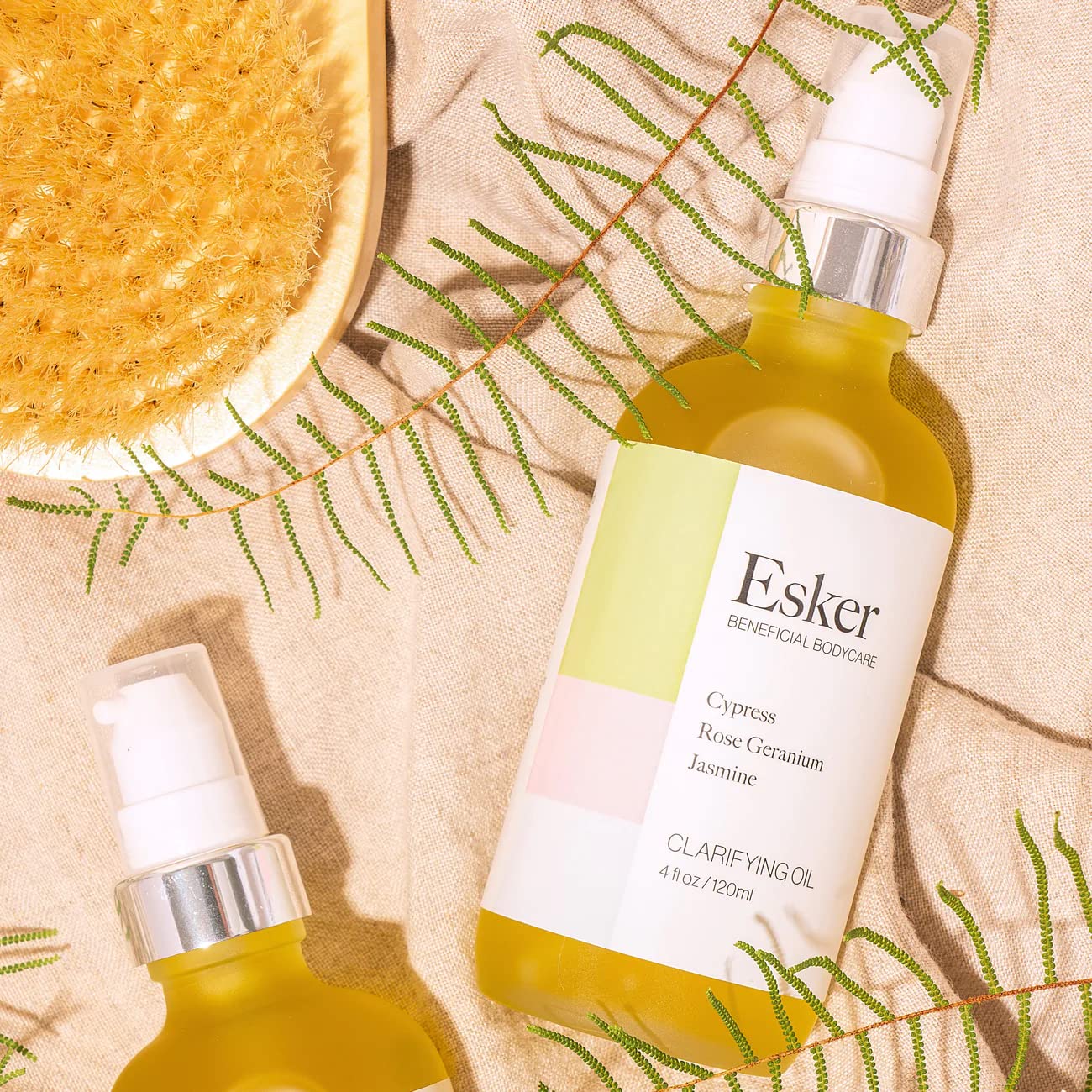 ESKER Scent-Free Clarifying Body Oil for Sensitive Skin | Vegan & Cruelty-Free (4 oz)
