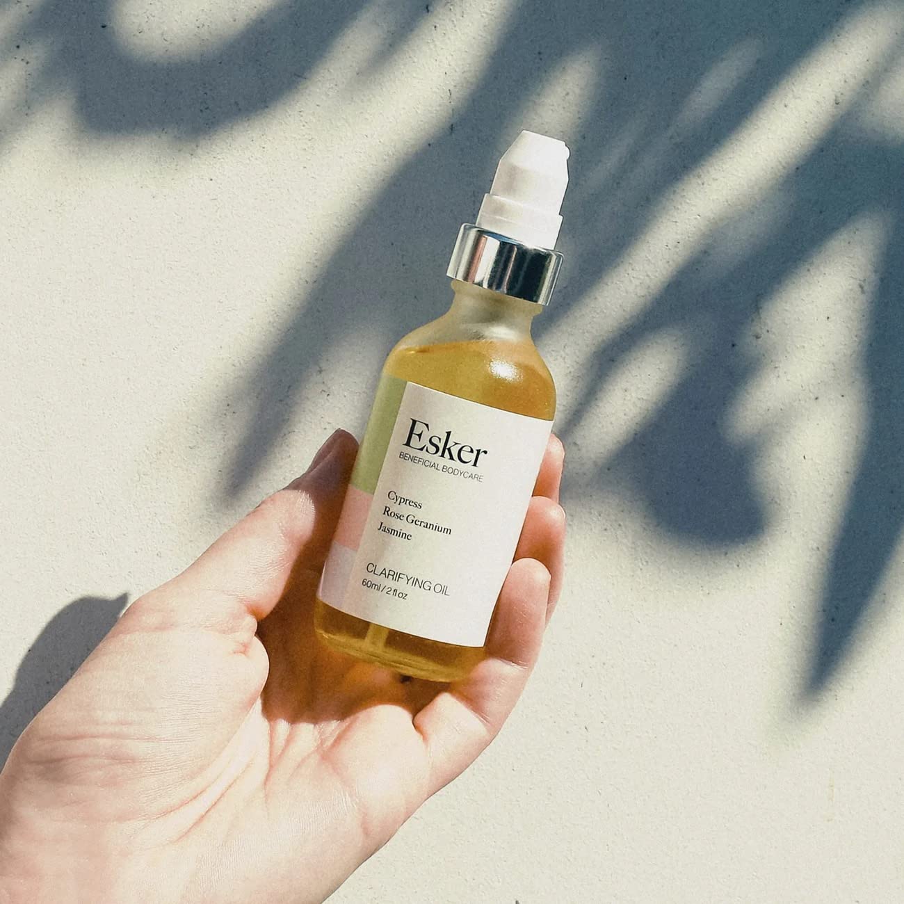 ESKER Scent-Free Clarifying Body Oil for Sensitive Skin | Vegan & Cruelty-Free (4 oz)