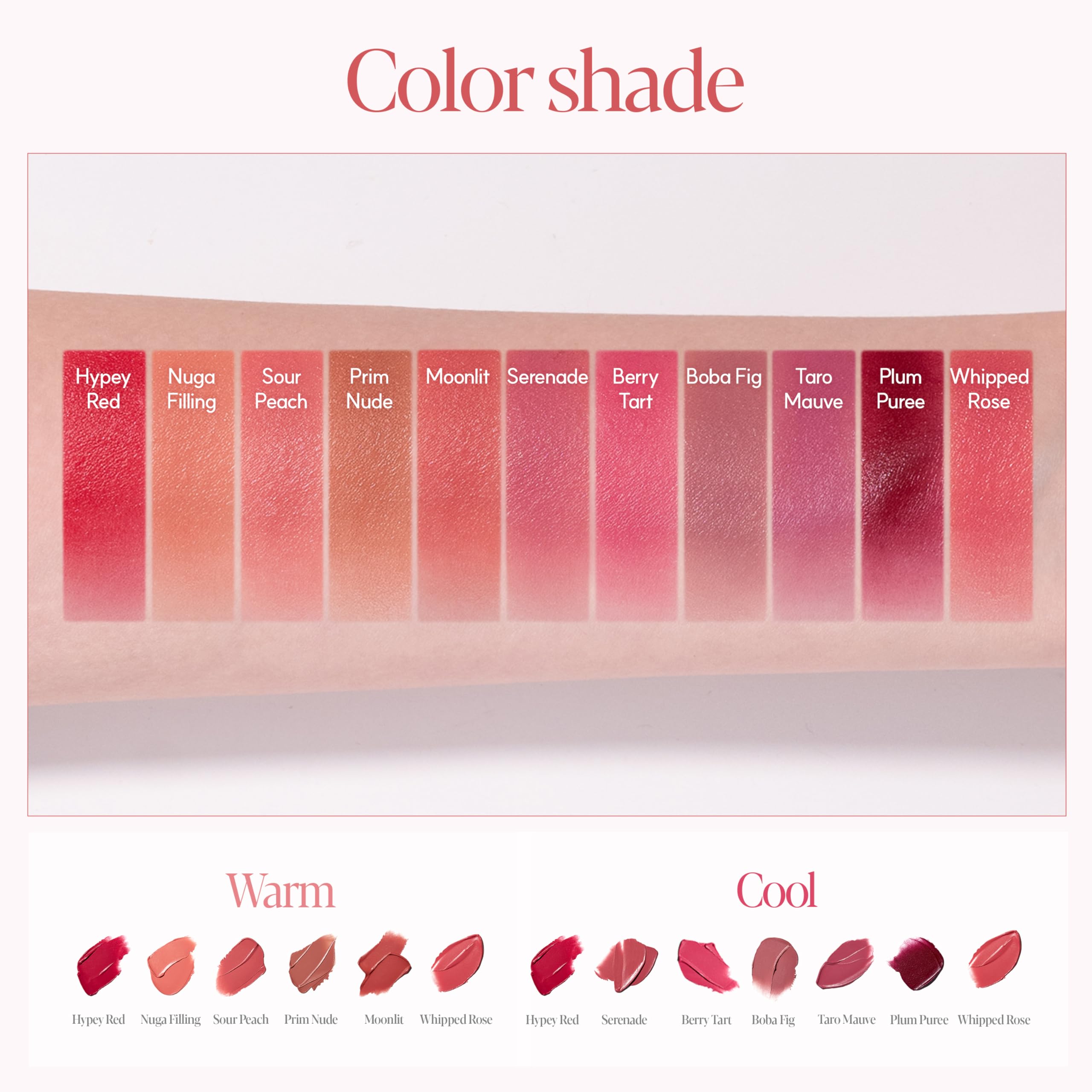 Espoir Couture Lip Tint Fitting Blur #10 Plum Pure – Smudge-Proof, Soft Creamy Texture, Lightweight Matte Finish | 0.14 oz