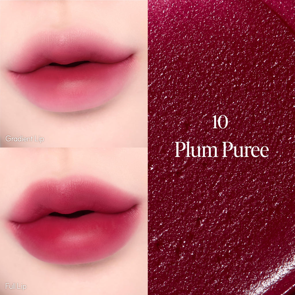 Espoir Couture Lip Tint Fitting Blur #10 Plum Pure – Smudge-Proof, Soft Creamy Texture, Lightweight Matte Finish | 0.14 oz