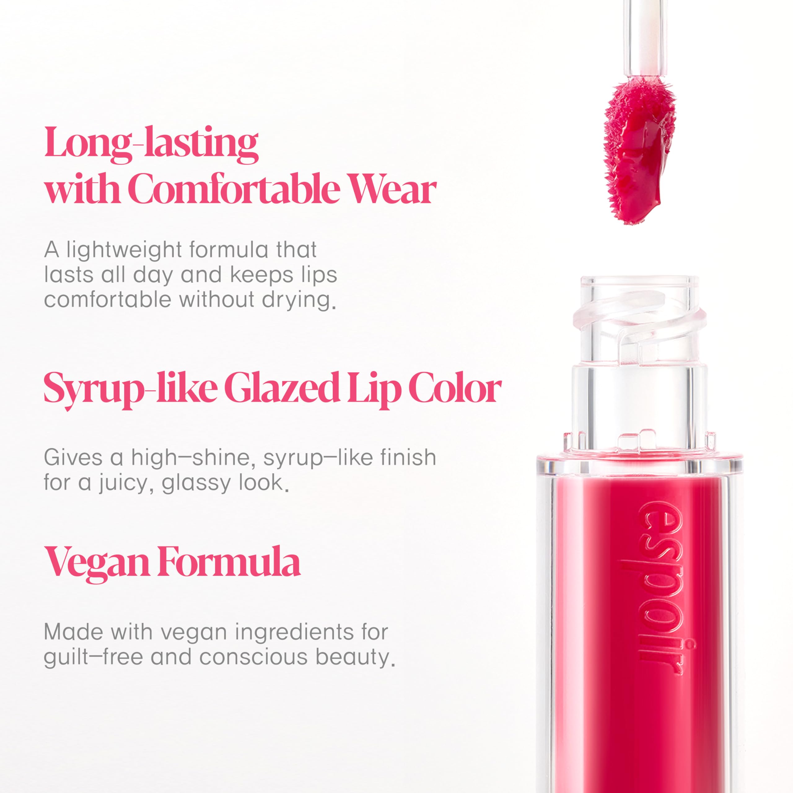 Espoir Couture Lip Tint Glaze #10 Under Mauve – Juicy, Volumizing Lip Stain