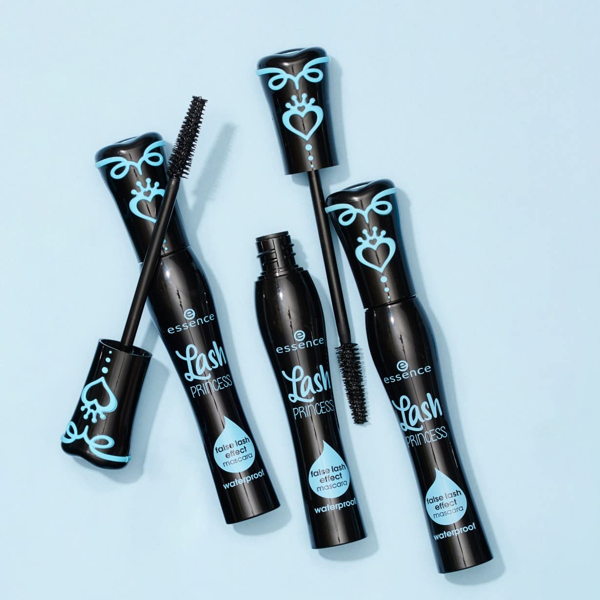 essence Lash Princess Waterproof Mascara 3-Pack | Vegan, Cruelty-Free, Paraben & Microplastic Free