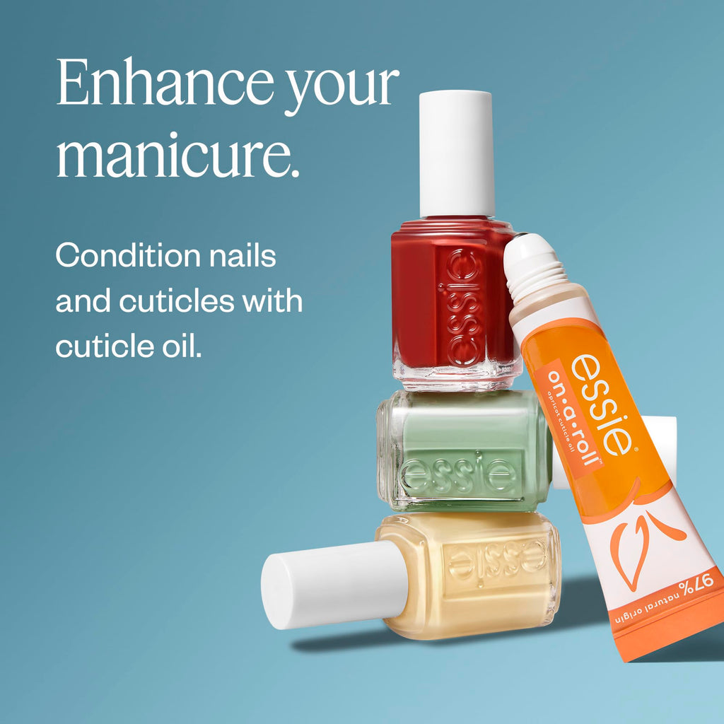 essie Nail Polish – Crunch Crunch Green Vegan Nail Polish | Gourmet Grocery Collection