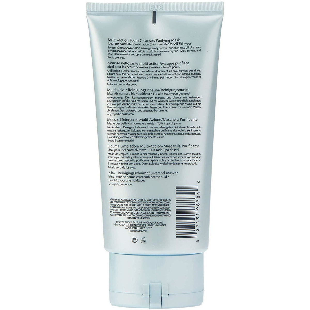 Estée Lauder Perfectly Clean Multi-Action Foam Cleanser/Purifying Mask 150 ml