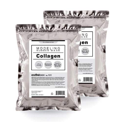 estheSKIN No.101 Collagen Peel-Off Rubber Mask – 2 Pack (35oz)