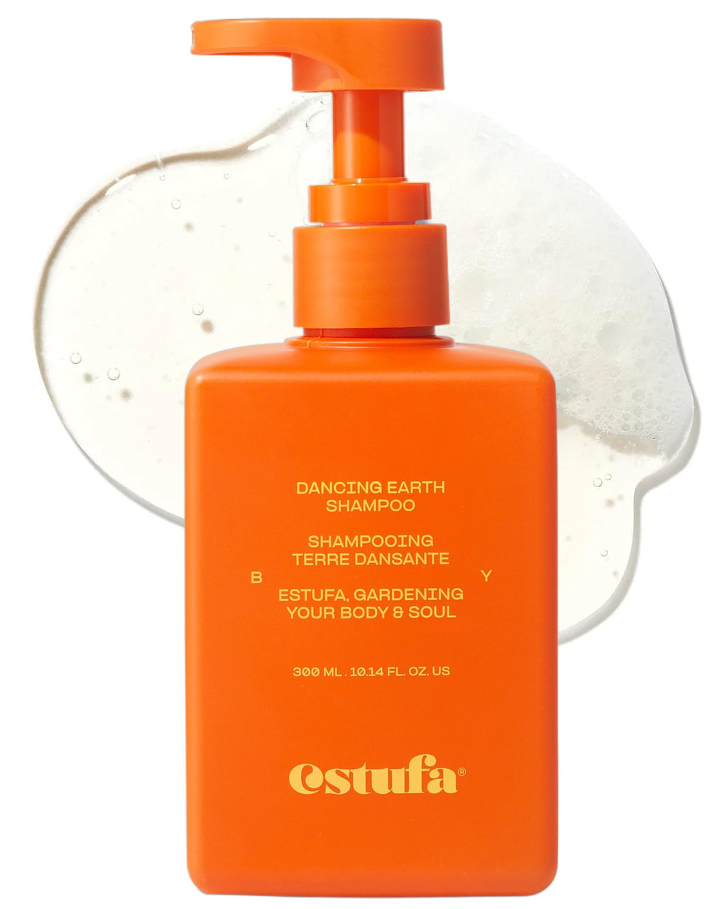 ESTUFA Dancing Earth Shampoo – Vegan, Silicone-Free for Scalp Purification & Hydration (10.1 fl oz)