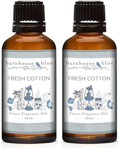 Eternal Essence Oils Barnhouse Blue Fresh Cotton 30ml Premium Fragrance Oil Pack of 2