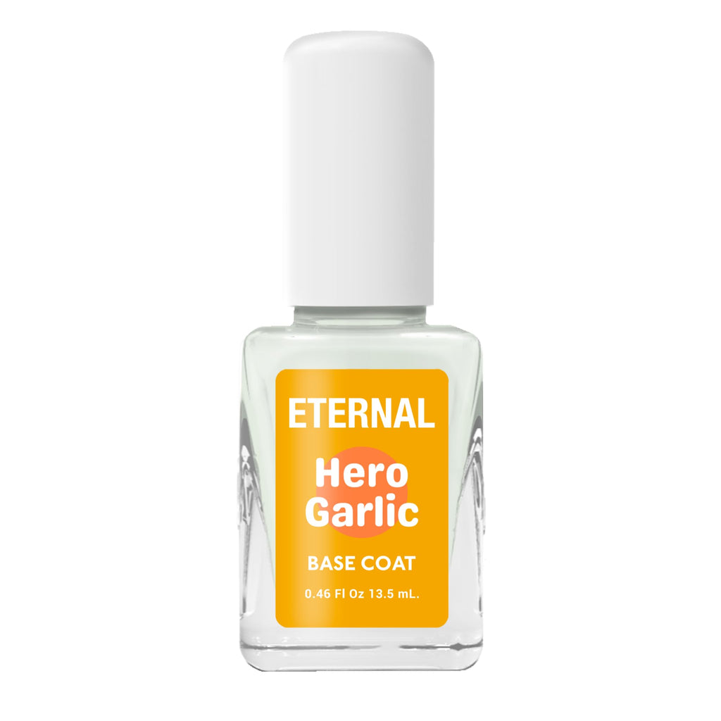 Eternal Garlic Base Coat – Strengthening Nail Base Coat with Garlic Extract
