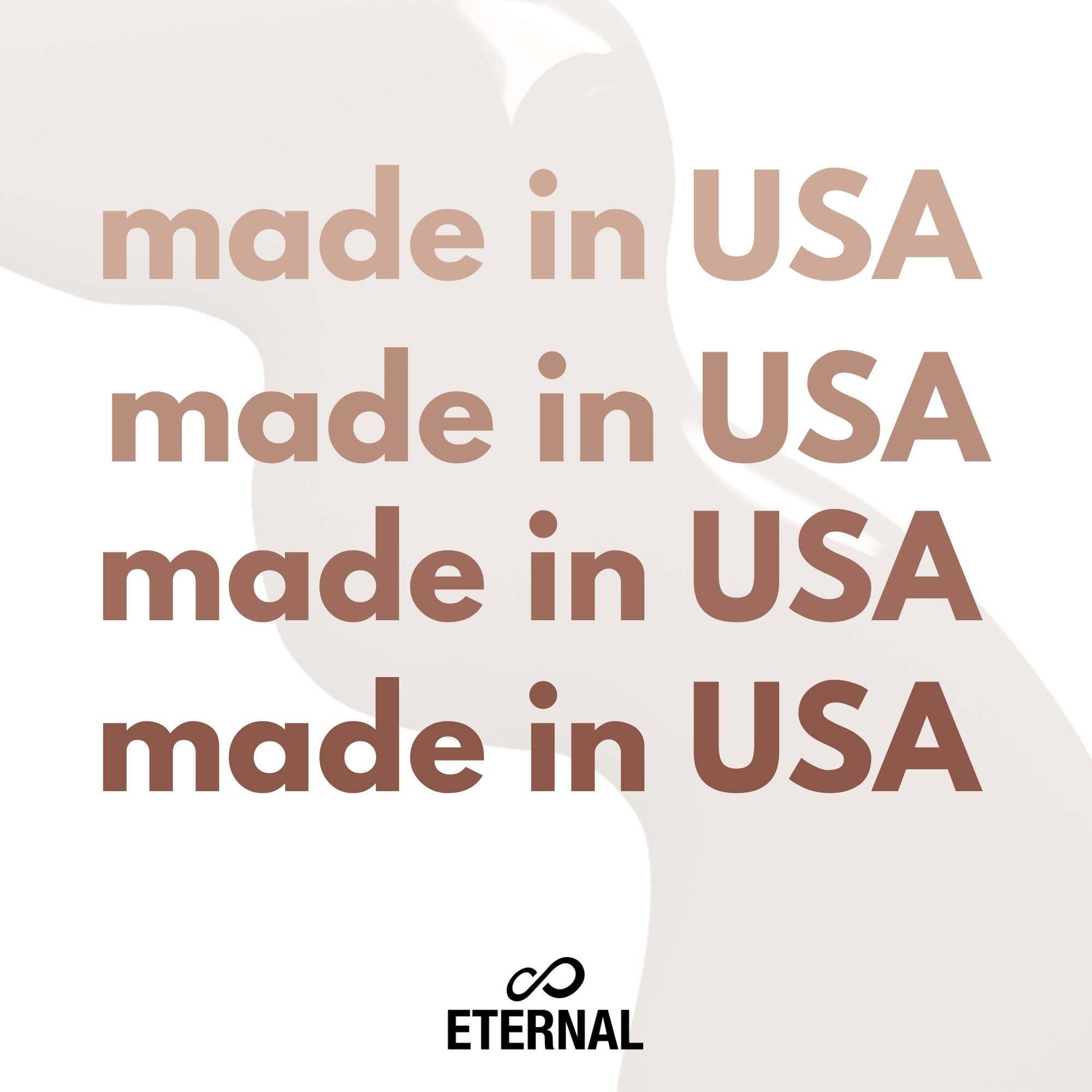 Eternal Nude Nail Polish Set – Dark Nudes, 4 Brown Shades, 13.5mL Each, Non-Toxic & Quick-Dry, Made in USA