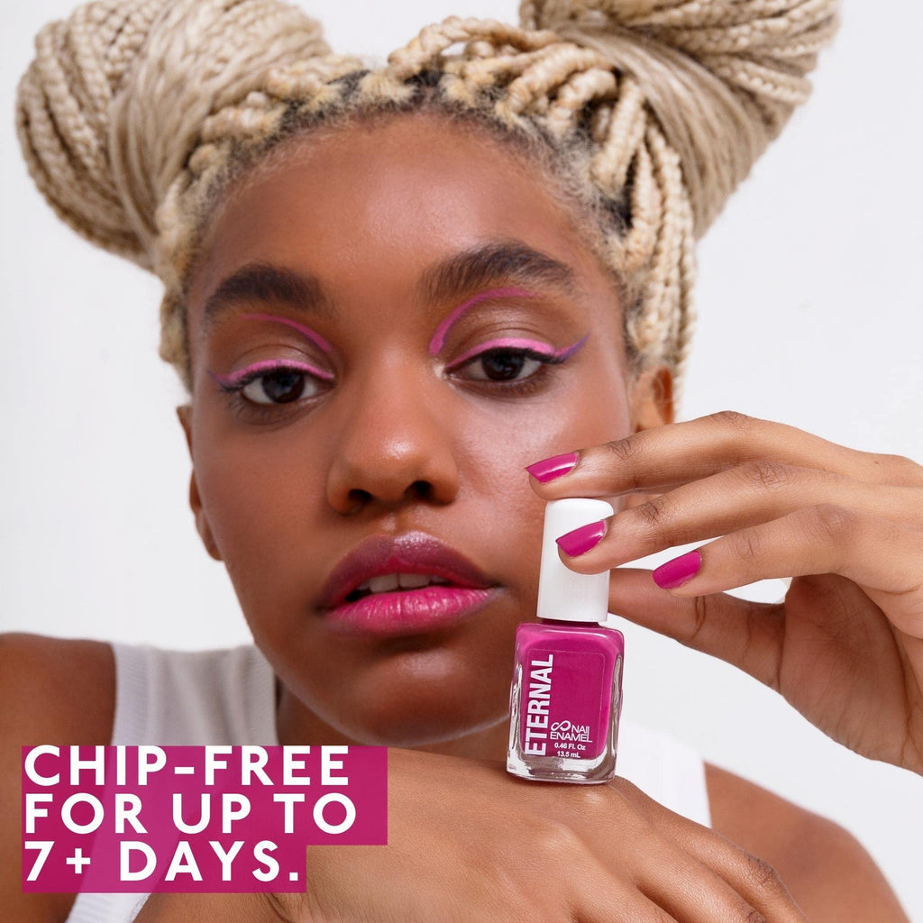 Eternal Pink Nail Polish Set – 5 Pastel Shades, Fast-Dry & Long-Lasting, Made in the USA