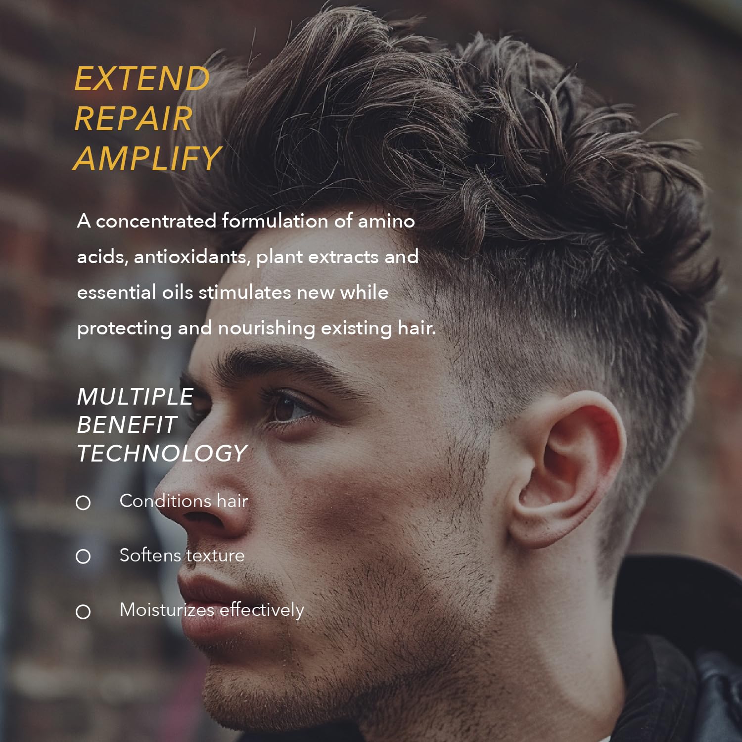 Ethica Beauty Corrective — Daily Leave-In for Men | Scalp Health & Hair Growth