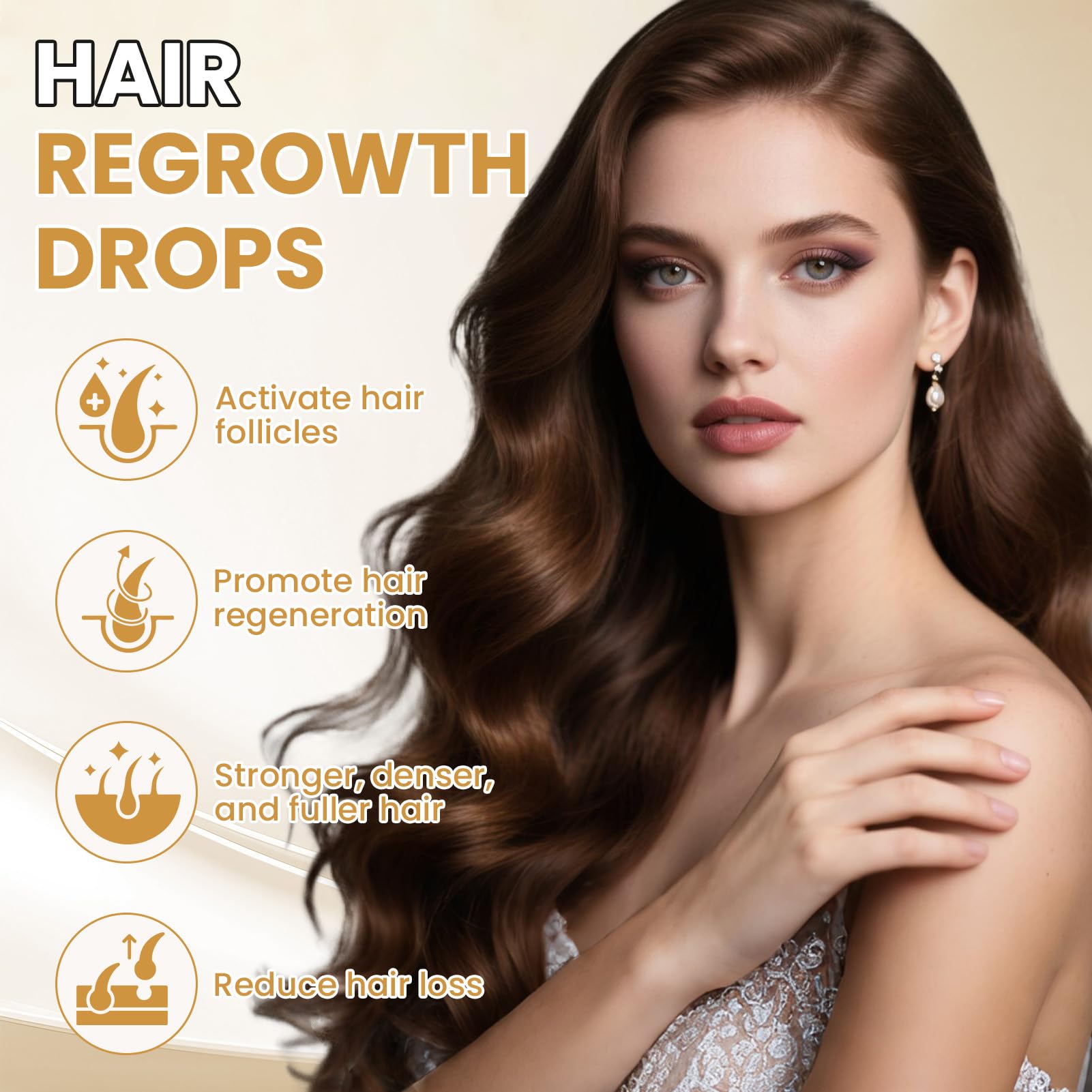 ETOVO 5% Minoxidil for Women – Hair Growth Serum for Thicker, Fuller Hair