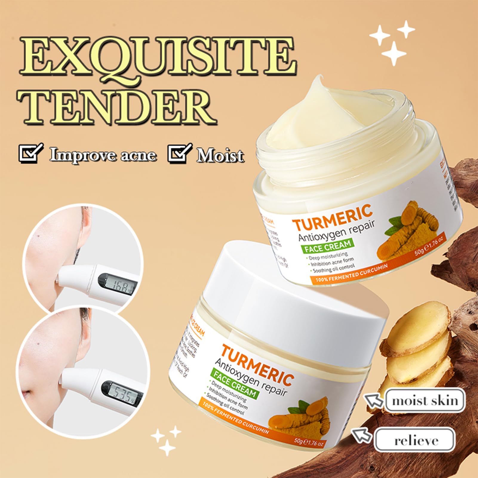 Etuanxi Turmeric Skin Care Set – 11-Piece Hydrating Skincare Kit