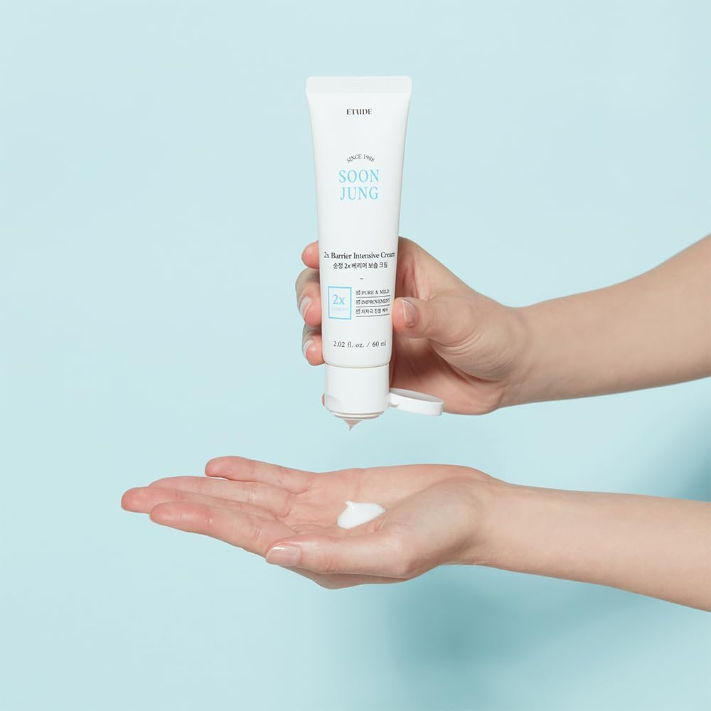 ETUDE SoonJung 2x Intensive Cream Best Trio Set for Barrier Repair | 3pc Korean Skincare
