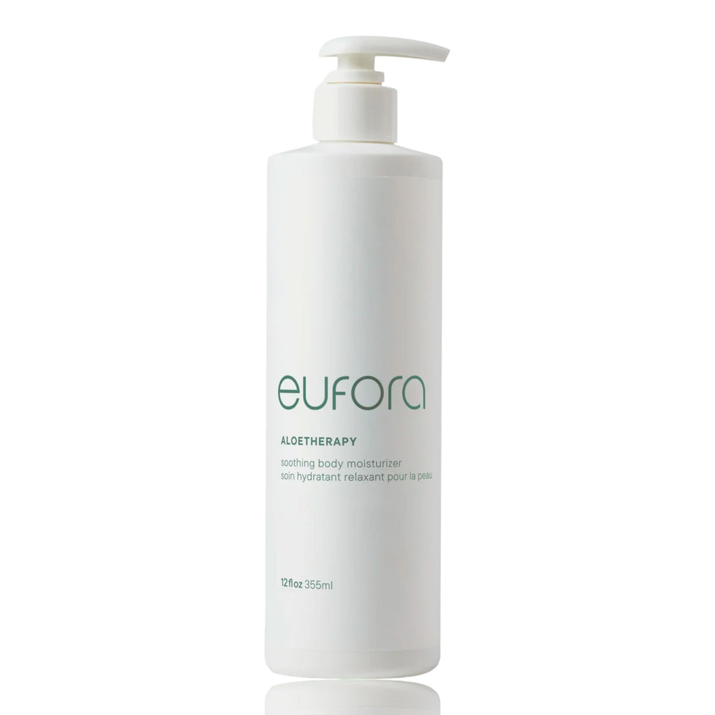 Eufora Aloetherapy Soothing Body Moisturizer 12 Oz | Aloe Vera Hydration for Face and Body