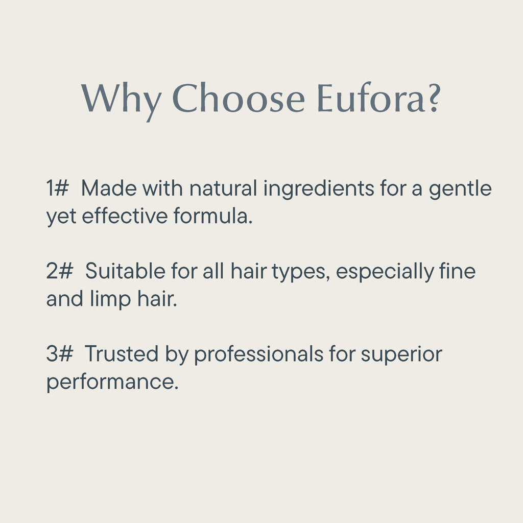 Eufora Full Effect Texturizing Spray – 6 Oz | Lightweight Texture & Anti-Frizz