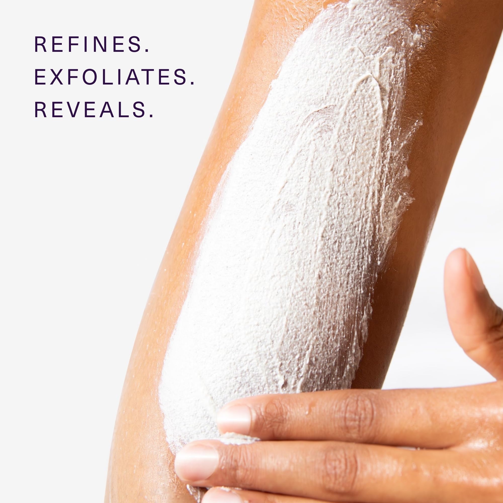 European Wax Center Get Smooth Skin Clearing Body Polish – Exfoliating Scrub with PHA, Glycolic & Lactic Acid